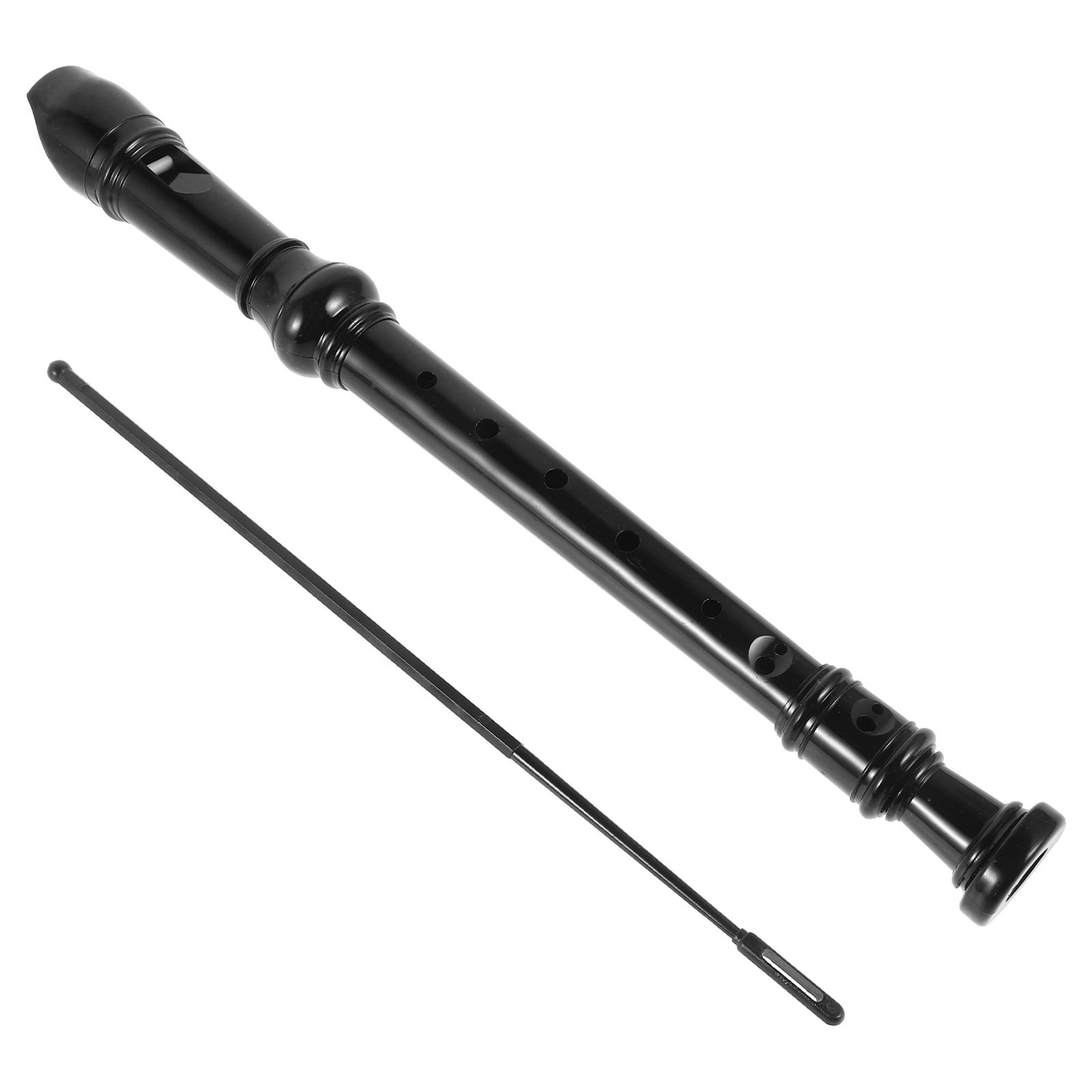 8 Hole Black Transparent ABS R - Soprano Recorder Plastic review and price