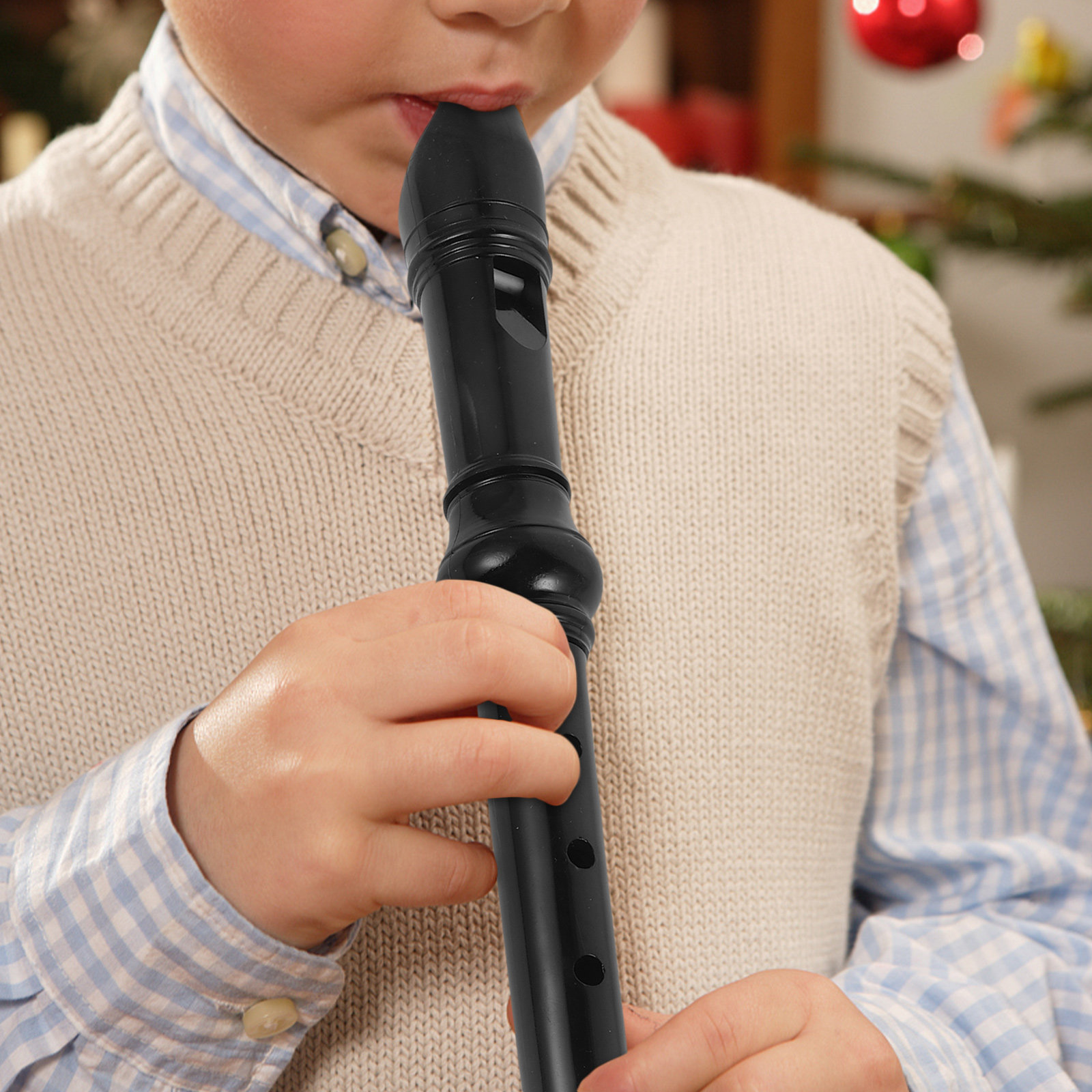 8 Hole Black Transparent Sopra - Soprano Recorder Plastic review and price